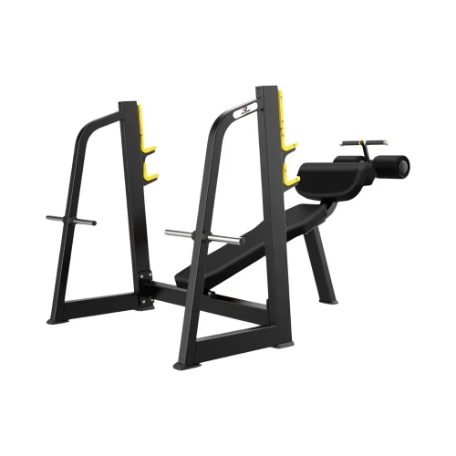 Banca declinada olimpica - Pro2, Línea Profesional para trabajar pecho - Power Fitness Pro
