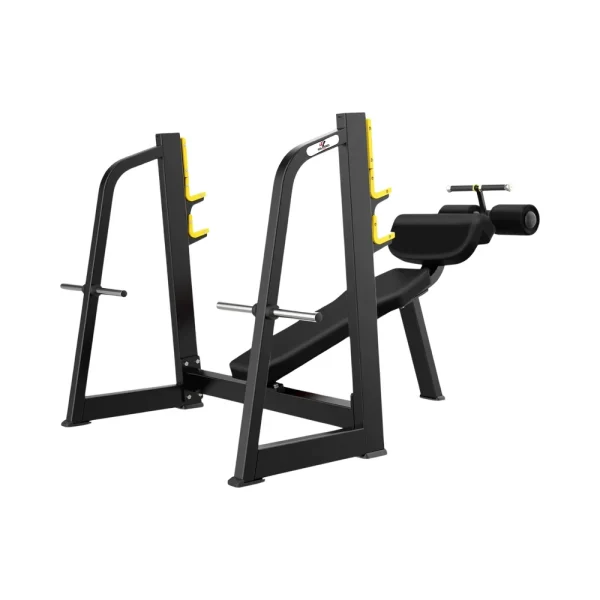 Banca declinada olimpica - Pro2, Línea Profesional para trabajar pecho - Power Fitness Pro