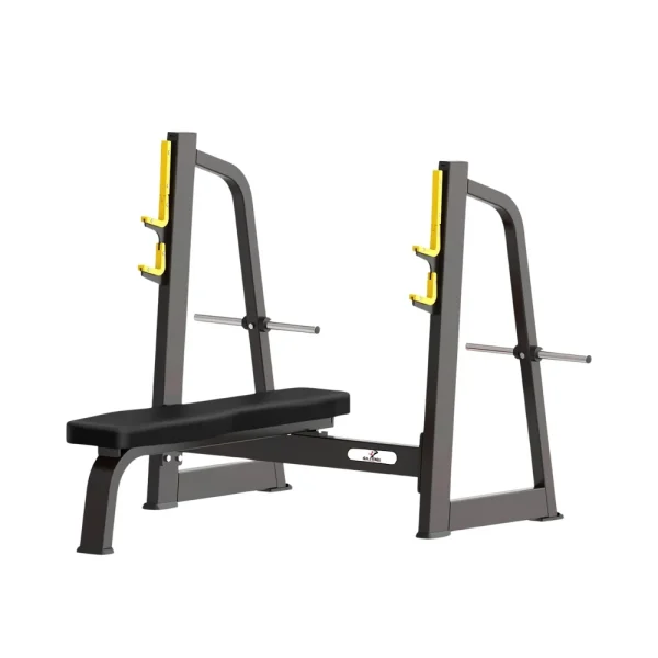 Banca Olimpica - Pro1, Línea Profesional para trabajar pecho - Power Fitness Pro