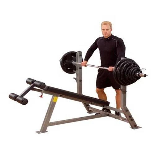 Banca Olímpica Declinada - Línea Hogar, Abdominales - Power Fitness Pro