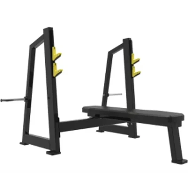Banca Plano – Banca olimpica - Pro1, Línea Profesional para trabajar pecho - Power Fitness Pro