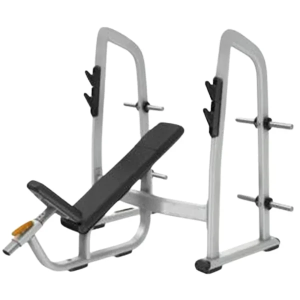 Banco Inclinado Olímpico Banco Inclinado Olímpico - Megaflex, Línea Profesional para trabajar pecho - Power Fitness Pro