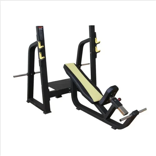 Banco Olimpico Inclinado Banco Olimpico Inclinado - Pro1, Línea Profesional para trabajar pecho - Power Fitness Pro