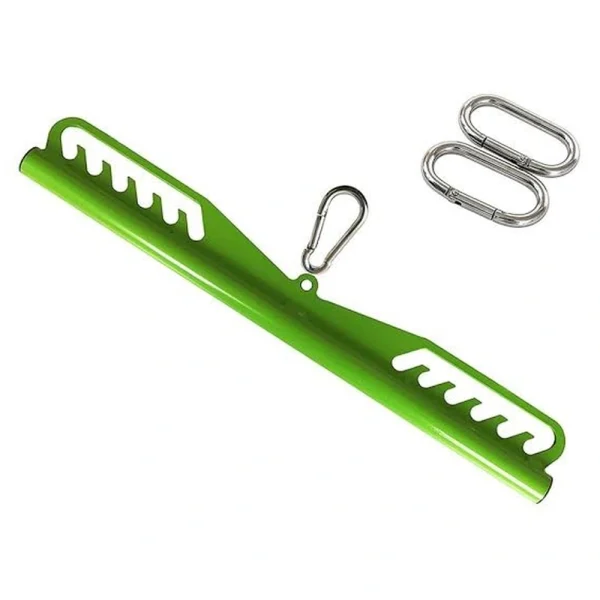 Barra Ajustable Corta con Asas - Línea Hogar, Accesorios - Power Fitness Pro