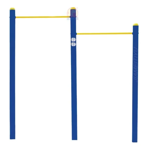 Barra para 2 Personas - Línea Parques, Gimnasio para Parques para trabajar hombros, tríceps - Power Fitness Pro