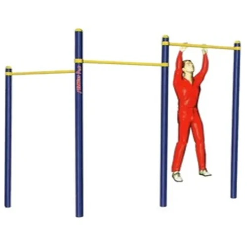Barra para 3 Personas - Línea Parques, Gimnasio para Parques para trabajar hombros, tríceps - Power Fitness Pro