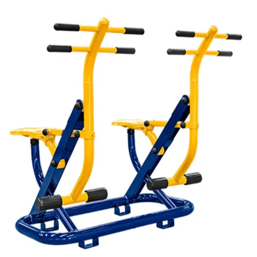 Caballito Doble (rider) - Línea Parques, Gimnasio para Parques para trabajar abdominal - Power Fitness Pro