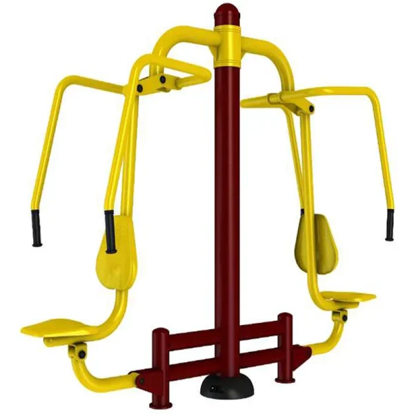 Equipo Pecho Doble (bench Press Doble) 2 - Línea Parques, Gimnasio para Parques para trabajar hombros, pecho - Power Fitness Pro