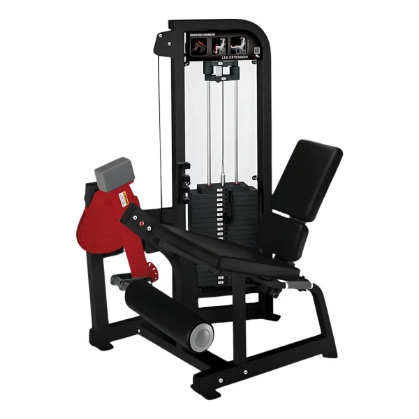Máquina DE Extensión DE Piernas 100 KG - Hamer, Línea Profesional para trabajar piernas - Power Fitness Pro
