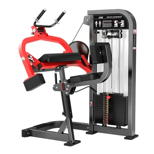 Máquina DE Tríceps 80 KG - Hamer, Línea Profesional para trabajar tríceps - Power Fitness Pro