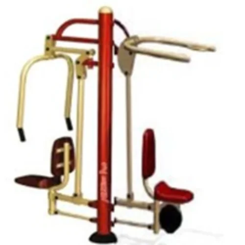 Pecho y Jalon para Hombros y Dorsales - Línea Parques, Gimnasio para Parques para trabajar dorsales, hombros, pecho - Power Fitness Pro