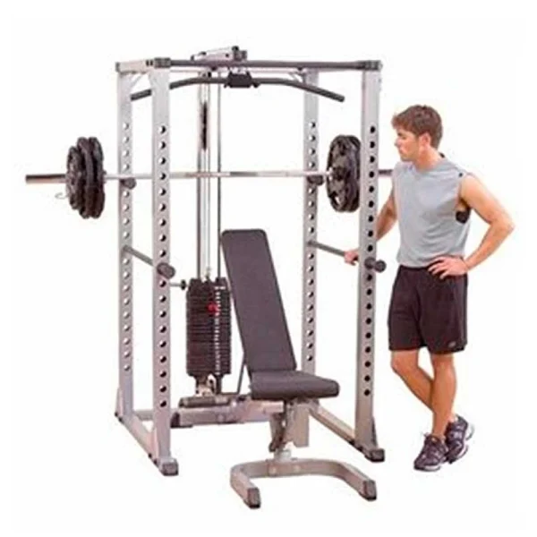 Power Rack Pro Full Option - Línea Hogar, Abdominales - Power Fitness Pro