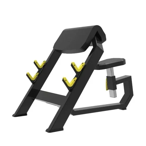 Predicador sentado - Pro1, Línea Profesional para trabajar bíceps - Power Fitness Pro
