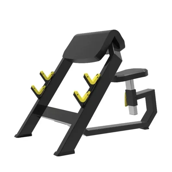 Predicador sentado - Pro1, Línea Profesional para trabajar bíceps - Power Fitness Pro