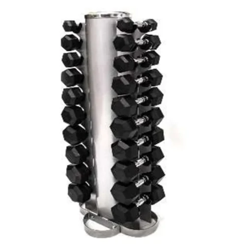 Rack Vertical de Mancuernas Rack Vertical de Mancuernas - OKP, Línea Profesional para trabajar accesorios - Power Fitness Pro