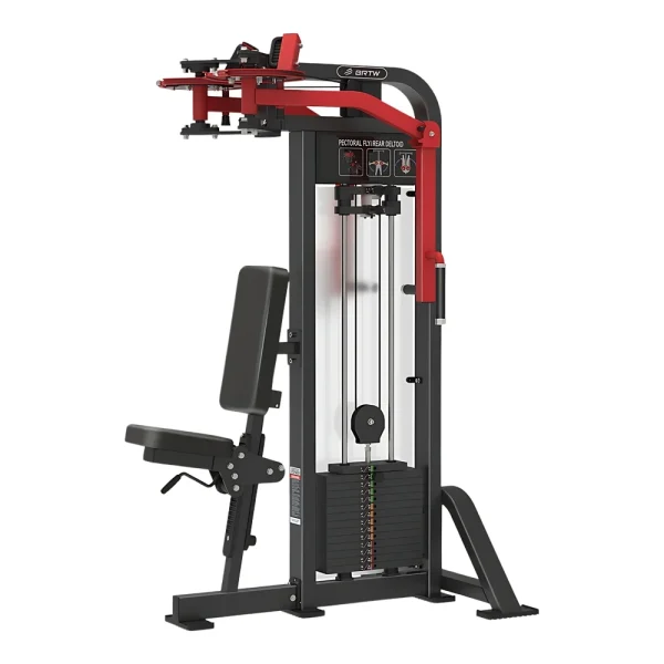 Rear Delt Y PEC FLY 1 – Tren Superior - Hamer, Línea Profesional para trabajar pecho - Power Fitness Pro