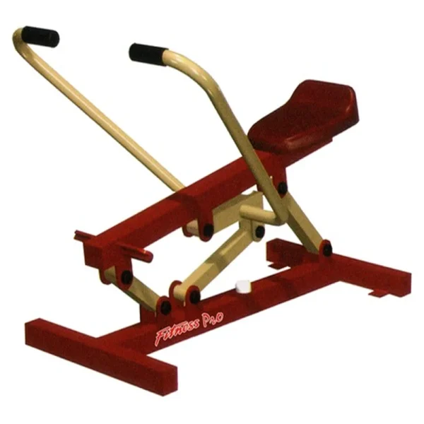 Remo Asistido 1 - Línea Parques, Gimnasio para Parques para trabajar abdominal, hombros - Power Fitness Pro