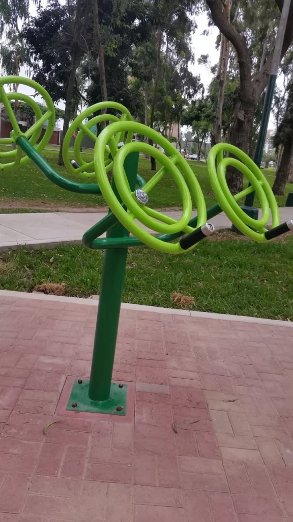 Rueda para hombros - Línea Parques, Gimnasio para Parques para trabajar hombros - Power Fitness Pro