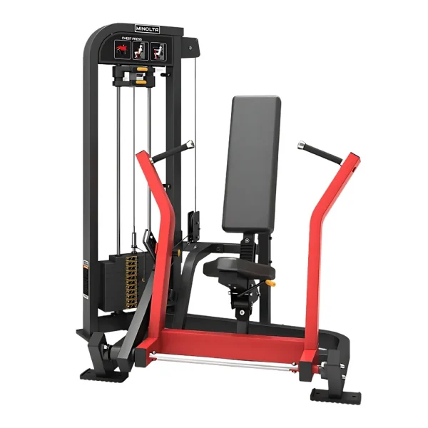 Seated Chest Press - Tren Superior Seated Chest Press – Tren Superior - Hamer, Línea Profesional para trabajar pecho - Power Fitness Pro