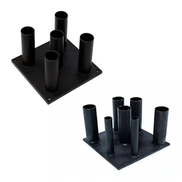 Soporte para 5 barras olimpicas - Línea Hogar, Accesorios - Power Fitness Pro